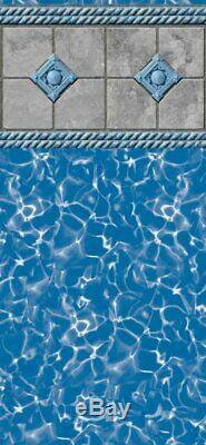 15 x 30 x 52 Oval Above Ground Swimming Pool Liner For Esther William 25 GA
