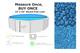 15' x 54 Round Unibead 20 Gauge Swimming Pool Liner (Choose Pattern)