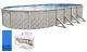 15'x30'x52 Ft Oval MEADOWS Above Ground Swimming Pool with Swirl Bottom Liner Kit