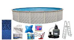 15'x52 Round MEADOWS Above Ground Swimming Pool & Liner & Kit