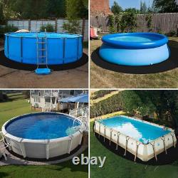 15Ft Round Heavy Duty Pool Liner Pad Above Ground Swimming Prevent Punctures USA