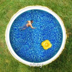 15ft Durable Easy Install Wall Overlap Liner for Round Above Ground Pool Swirl