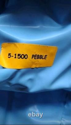 15ft Round Overlap Pool Liner 54in Wall Height Durable Vinyl with Pebble