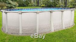 15x24 Oval 52 High Signature RTL Above Ground Swimming Pool with 25 Gauge Liner