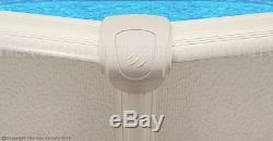 15x24x52 Oval Saltwater 5000 Above Ground Salt Swimming Pool with 25 Gauge Liner