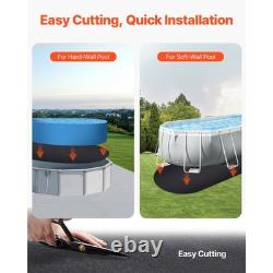 15x30 ft Oval Pool Liner Pad for Above Ground Pools Prevents Punctures Pool Mat