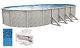 15x30x52 Ft Oval MEADOWS Above Ground Swimming Pool with Boulder Swirl Liner Kit