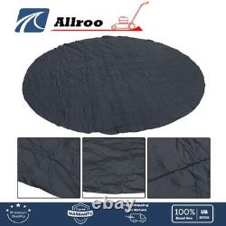16 FT Round Pool Liner Pad For Above Ground Pools Durable Under Pool Mat Black