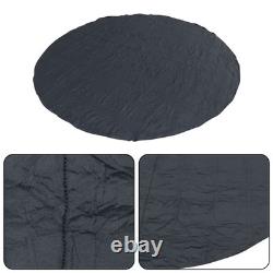 16 FT Round Pool Liner Pad For Above Ground Pools Durable Under Pool Mat Black