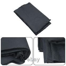 16 FT Round Pool Liner Pad For Above Ground Pools Durable Under Pool Mat Black