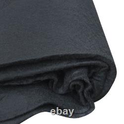 16 FT Round Pool Liner Pad For Above Ground Pools Durable Under Pool Mat Black