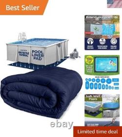 16-Foot-by-32-Foot Rectangle Pool Liner Pad for Above Ground Pools Rectangl