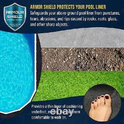 16-Foot x 32-Foot Oval Heavy Duty Pool Liner Pad for Above Ground Swimming Pools