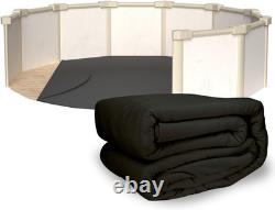 16 Ft round Pool Liner Pad for above Ground Pools Durable Puncture Resistant u