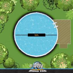 16 Ft round Pool Liner Pad for above Ground Pools Durable Puncture Resistant u