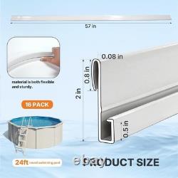 16 Pack 57 Bead Receiver for Above Ground Pool Accessories