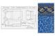 16' x 24' Rectangle 5&frac12;' Deep End Swimming Pool Liner for use with Fanta-SeaT Pool