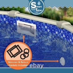 16' x 24' x 54 Oval Overlap 20 Gauge Swimming Pool Liner (Choose Pattern)