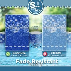 16' x 24' x 54 Oval Overlap 20 Gauge Swimming Pool Liner (Choose Pattern)
