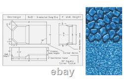16' x 32' Rectangle 5½' Deep End Swimming Pool Liner for use with Kayak Pools
