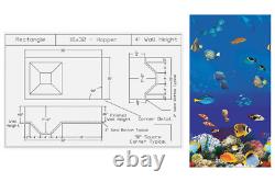 16' x 32' Rectangle 7½' Deep End Swimming Pool Liner for use with Kayak Pools