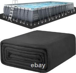 16' x 32' Rectangle Pool Liners for Above Ground Swimming Pools, Durable Geot