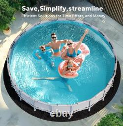 16' x 32' Rectangle Pool Liners for Above Ground Swimming Pools, Durable Geot