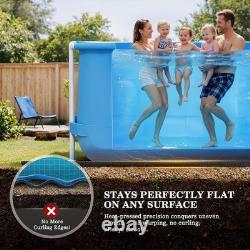 16FT Heavy Duty Pool Liner Pad Black for Above Ground Pools 300GSM