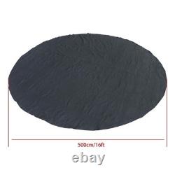16Ft Round Outdoor Inflatable Hot Tub Liner, Washable Swimming Pool Liner