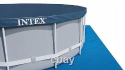 16in1 SWIMMING POOL INTEX 305cm 10ft Garden Round Frame Ground Pool + PUMP SET