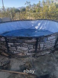 16x42 Above Ground Pool With Pump And Extras