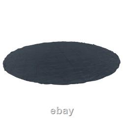 18 FT Aboveground Round Thick Swimming Pool Floor Pad Above Ground Liner Black