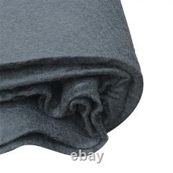 18 FT Aboveground Round Thick Swimming Pool Floor Pad Above Ground Liner Black