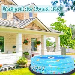 18 Ft Pool Liner Pad, Round Pool Liners for Above Ground Swimming Pools, Dura