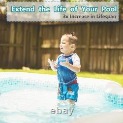 18 Ft Pool Liner Pad, Round Pool Liners for Above Ground Swimming Pools, Dura