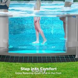 18 Ft Pool Liner Pad, Round Pool Liners for Above Ground Swimming Pools, Durable