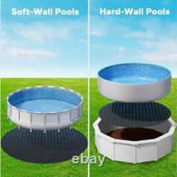 18 Ft Pool Liner Pad, Round Pool Liners for Above Ground Swimming Pools, Durable