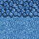 18' Round 54 Deep Beaded Boulder Swirl Above Ground Swimming Pool Liner