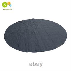18' Round Pool Liner Pad for Above Ground Swimming Pools Black Pool Mats Durable