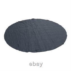 18' Round Pool Liner Pad for Above Ground Swimming Pools Black Pool Mats Durable