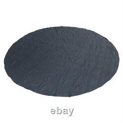 18' Round Pool Liner Pad for Above Ground Swimming Pools Black Pool Mats Durable