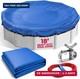 18 ft Round Heavy Duty Winter Pool Cover, Royal Blue, Above Ground Pool