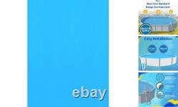 18-ft x 33-ft Overlap Oval Pool Liner for Above-Ground Steel Wall Pools