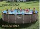 18 ft x 48 inch Summer Waves Above Ground Elite Frame Pool Liner Only Wicker