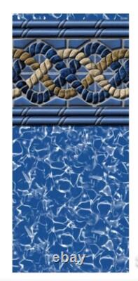 18 x 33 x 48 Oval Unibead Above Ground Swimming Pool Liner 25 Gauge