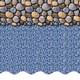 18' x 40' x 54 Oval Overlap 25 Gauge Swimming Pool Liner Choose Pattern