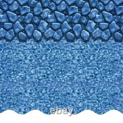 18 x 45 Oval 20 Gauge Overlap Above Ground Swimming Pool Liner Choose Pattern