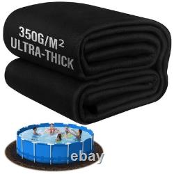 18FT Pool Liner Pad 350G/M² Thicker, Seamless Above Ground Pool Liner, Thicker