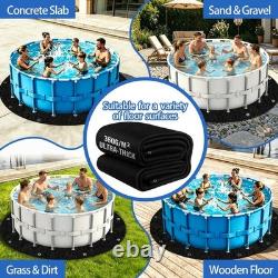 18FT Pool Liner Pad for Above Ground Pools, 360G/M² Thicker Heavy Duty Round