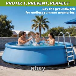 18FT Pool Liner Pad for above Ground Pool, 2026 New Pool Pad 9 Oz/Yd² Heavy-Duty